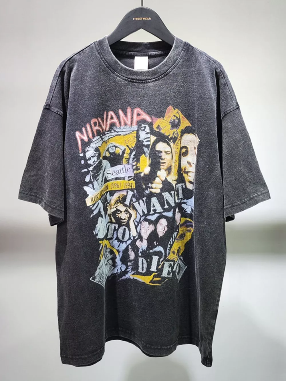 Men's Graphic Round Neck Half Sleeve T-Shirt