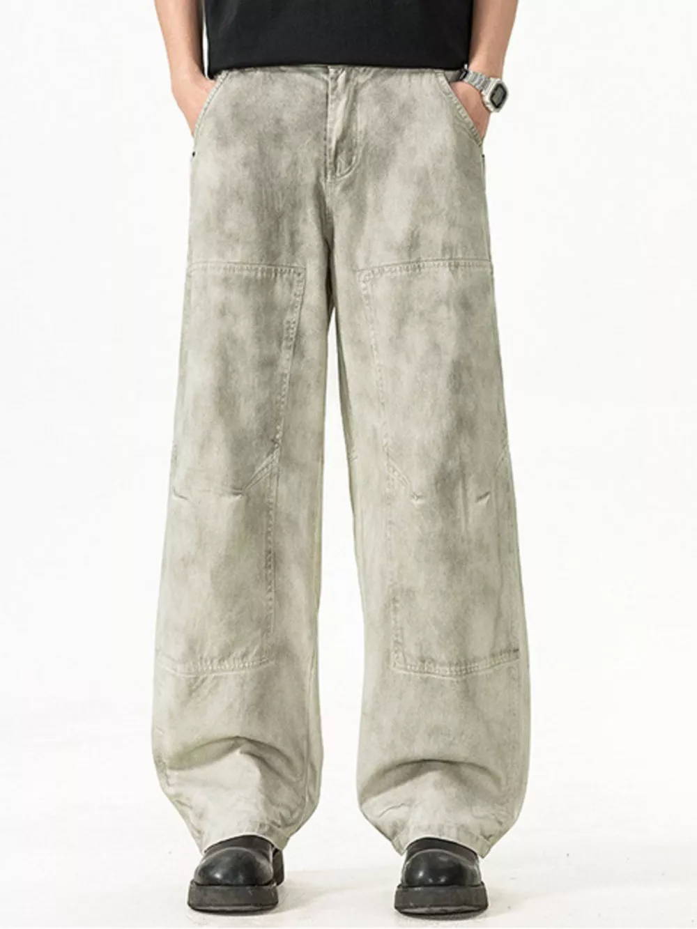 Men's Plus Size Loose Fit Casual Pants, image 5