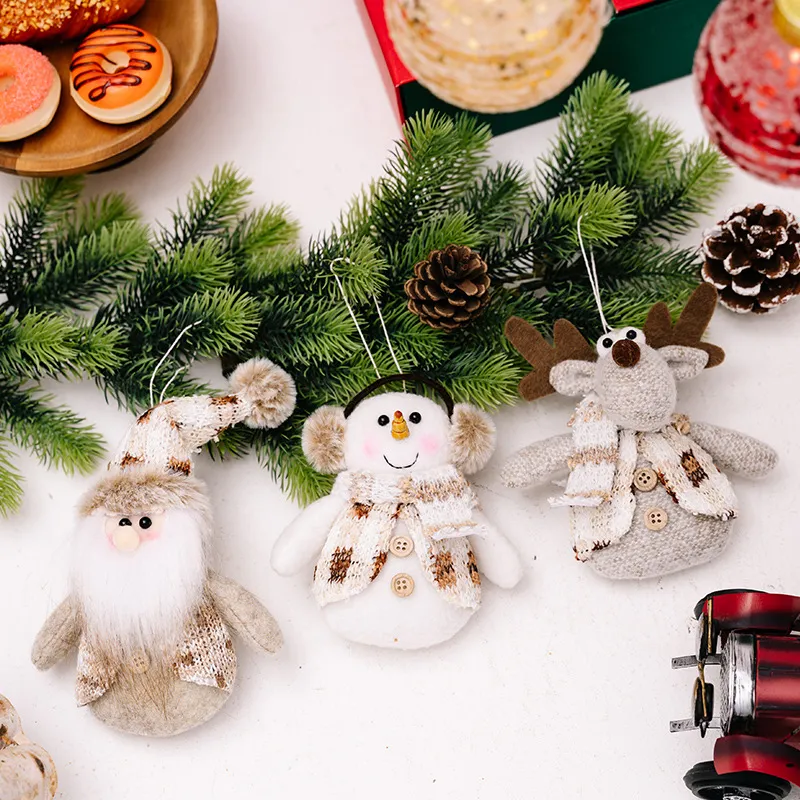 Santa Snowman Reindeer Hanging Ornament, image 3