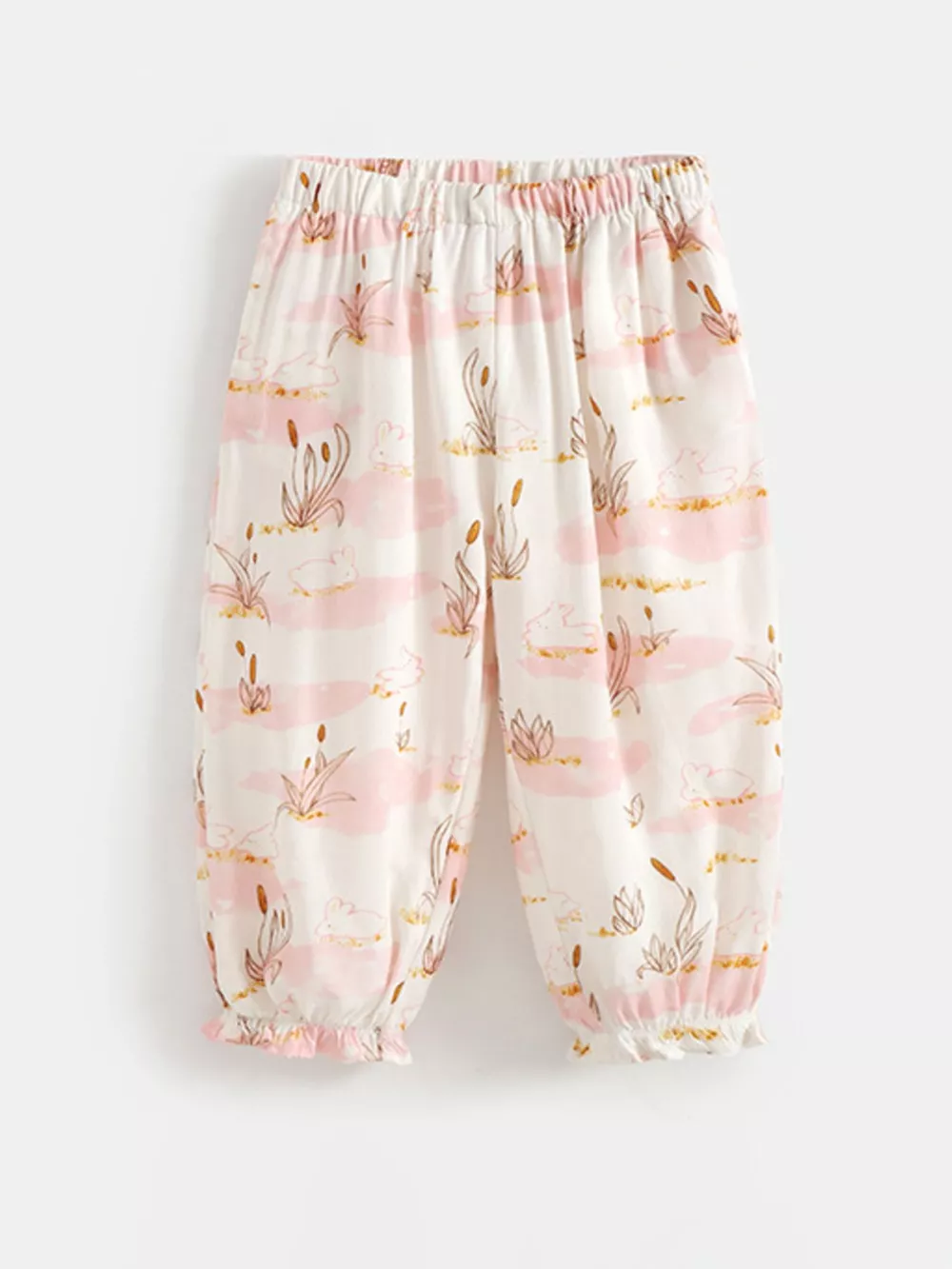 Children's Printed Loose Fit Pants