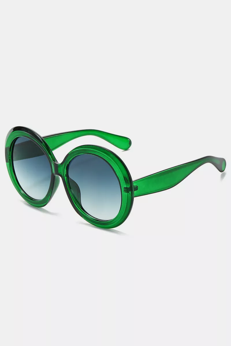 Oversized Round Frame Fashion Sunglasses, image 7