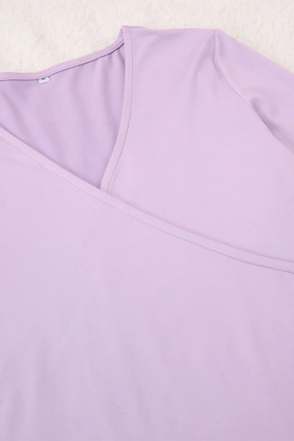 Buttery-Soft Surplice Long Sleeve Top and Pants Set, image 4