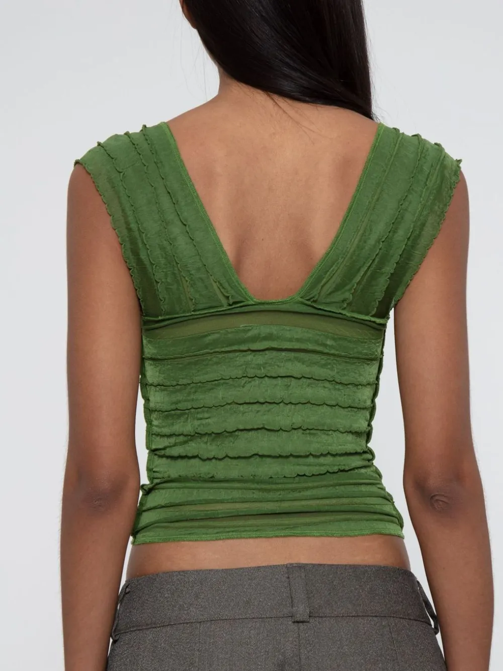 Ruched Solid Tank, image 16