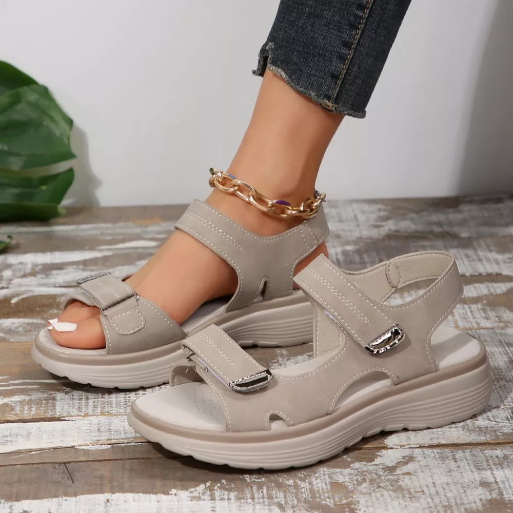 Velcro Open Toe Sandals, image 7