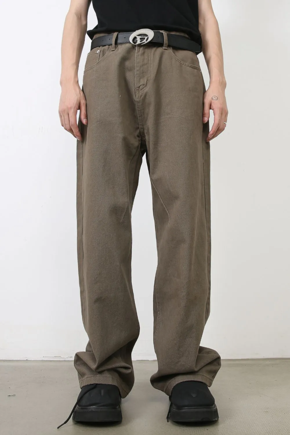 Men's Baggy Jeans with Pockets, image 3
