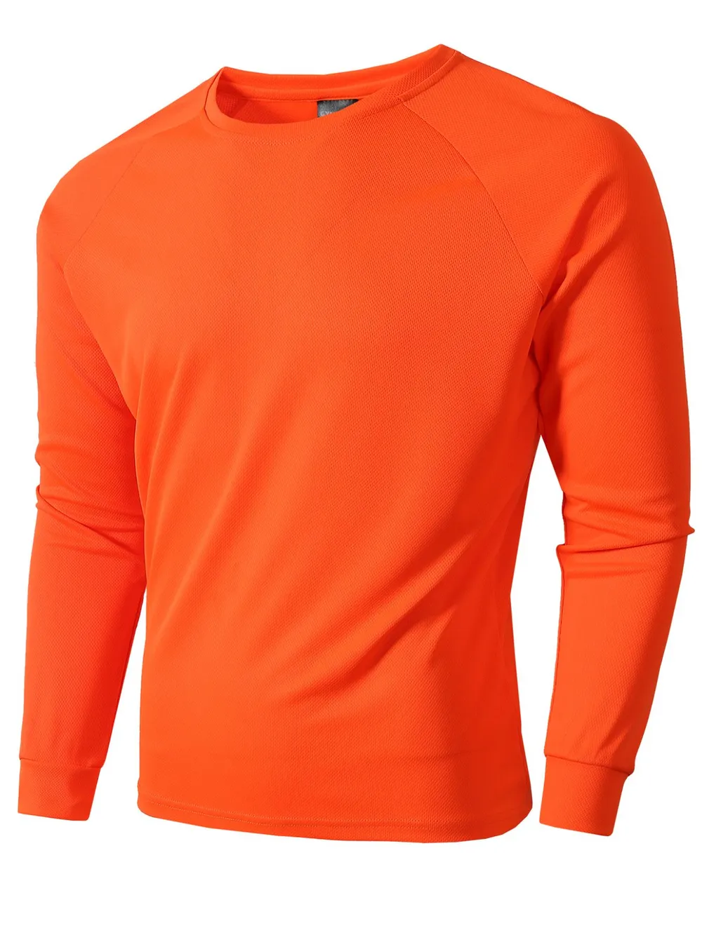 Men's Plus Size Round Neck Long Sleeve T-Shirt, image 11