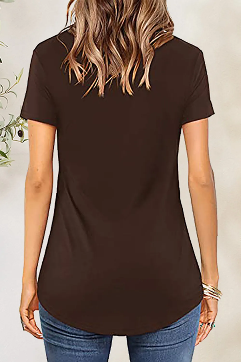 Crisscross Short Sleeve T-Shirt, image 5