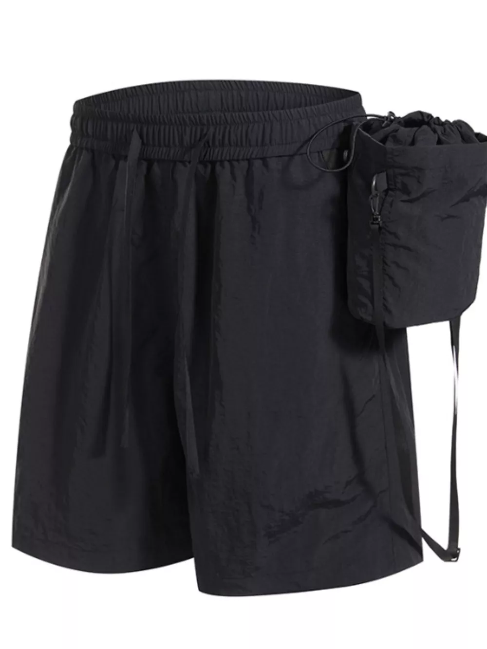 Men's Drawstring Pocketed Active Shorts