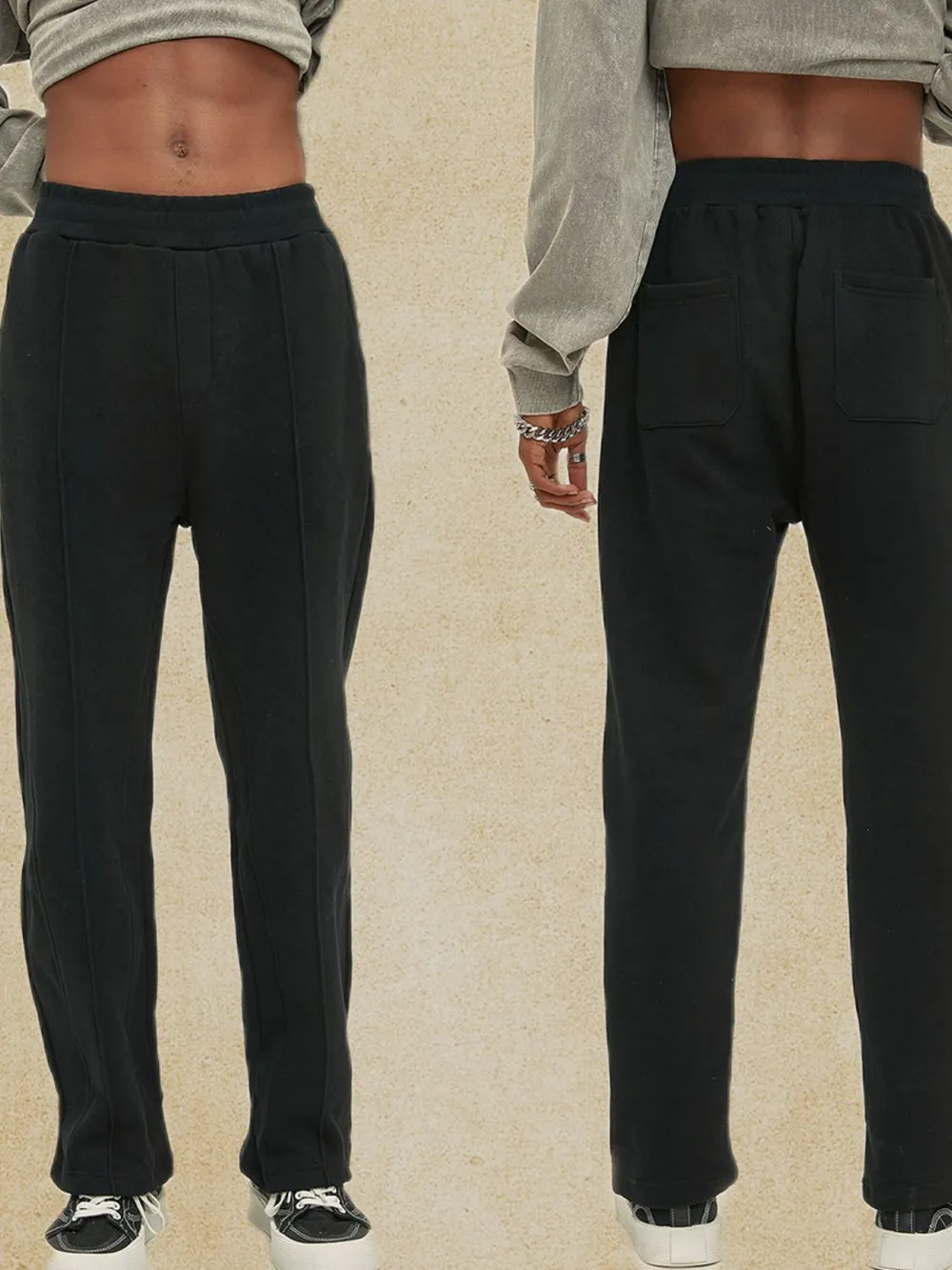 Men's Elastic Waist Pants, image 3