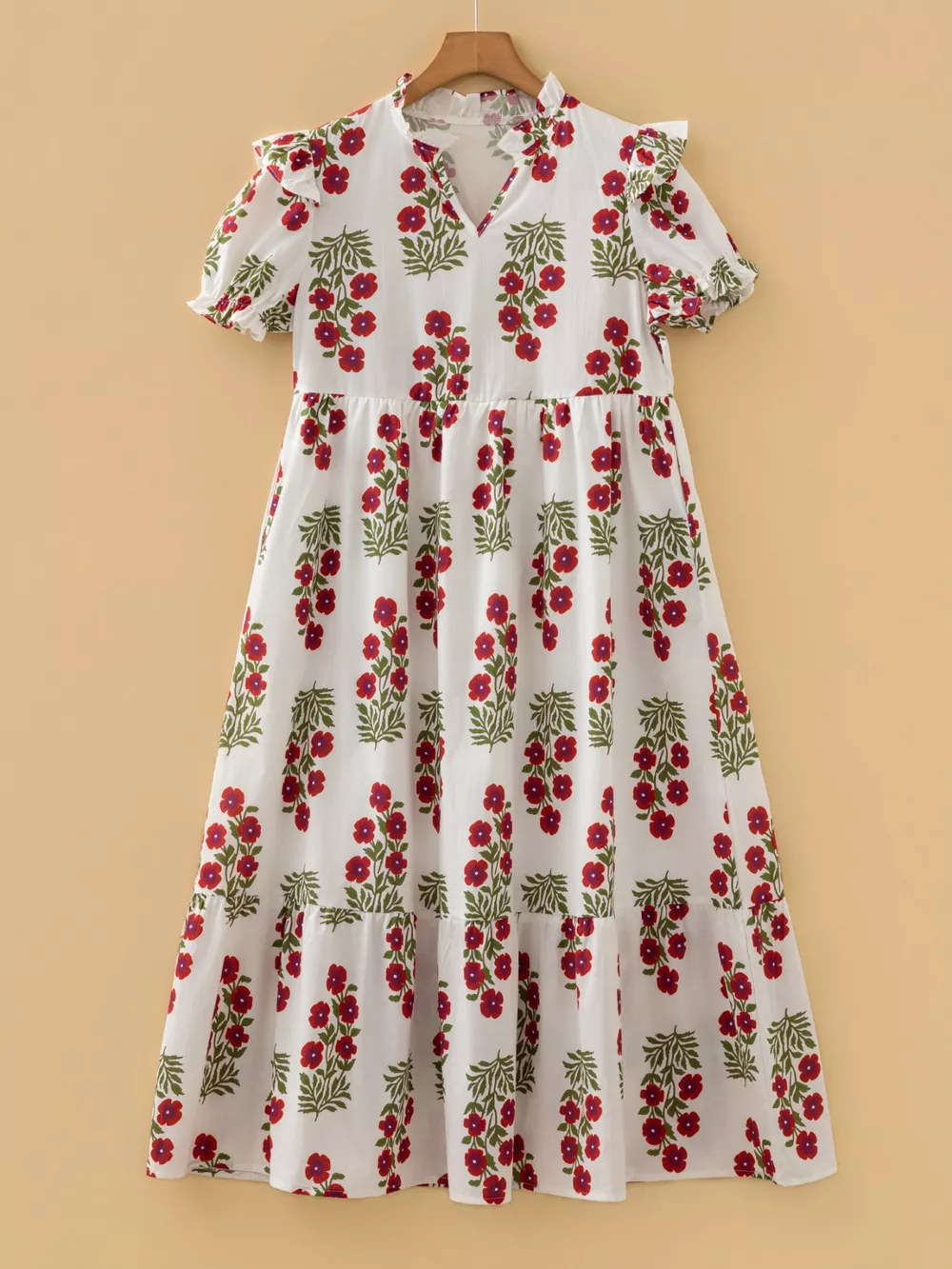 Floral Print Casual Mini Dress, image 7