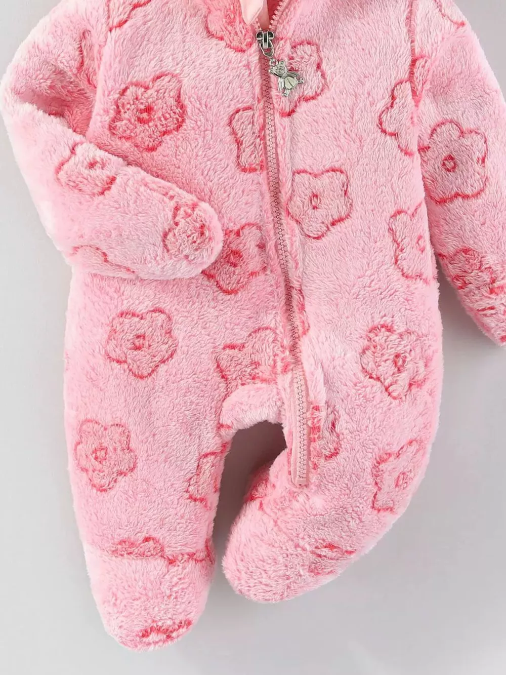 Children's Plush Hooded One-Piece, image 7