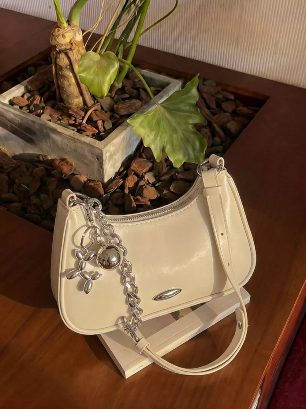 PU Leather Shoulder Bag