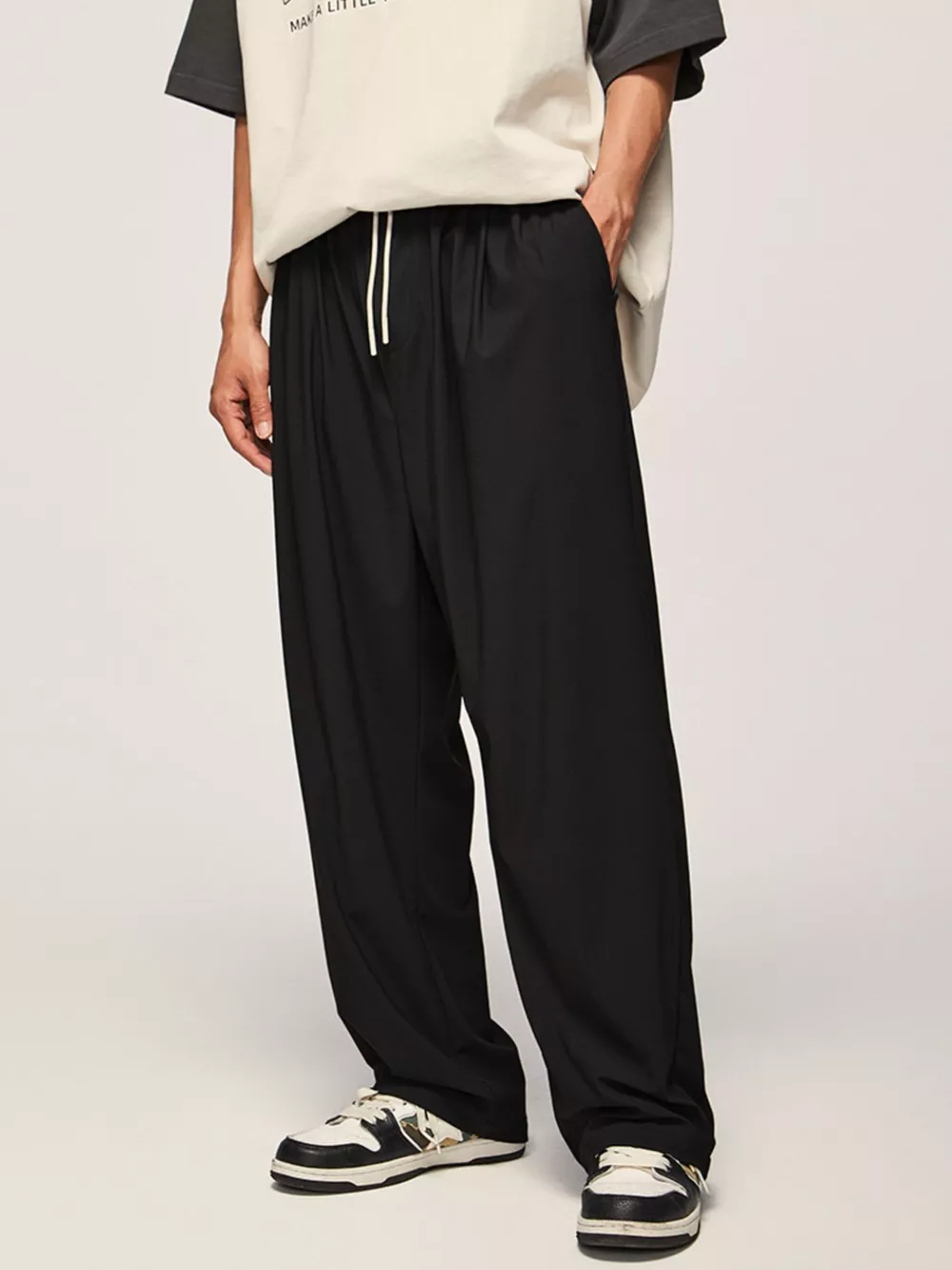 Men's Loose Fit Casual Drawstring Pants, image 8