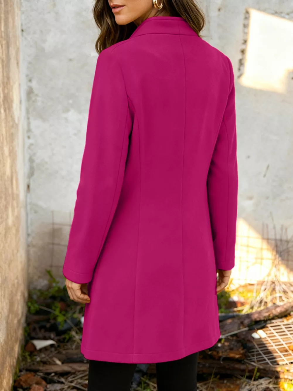 Button-Down Longline Outerwear, image 14
