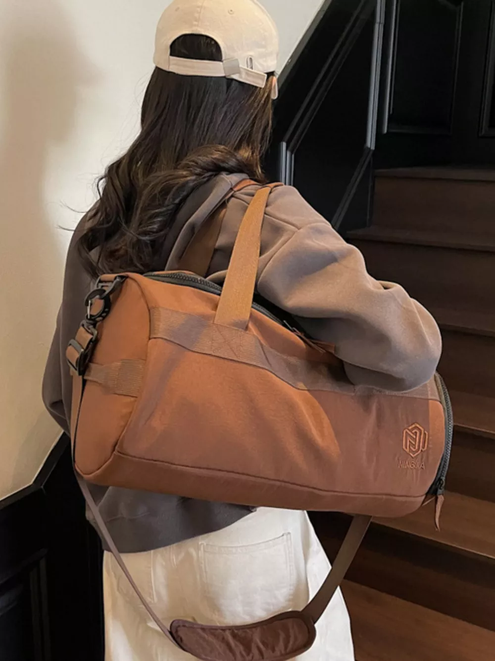 Oxford Cloth Duffel Bag, image 6