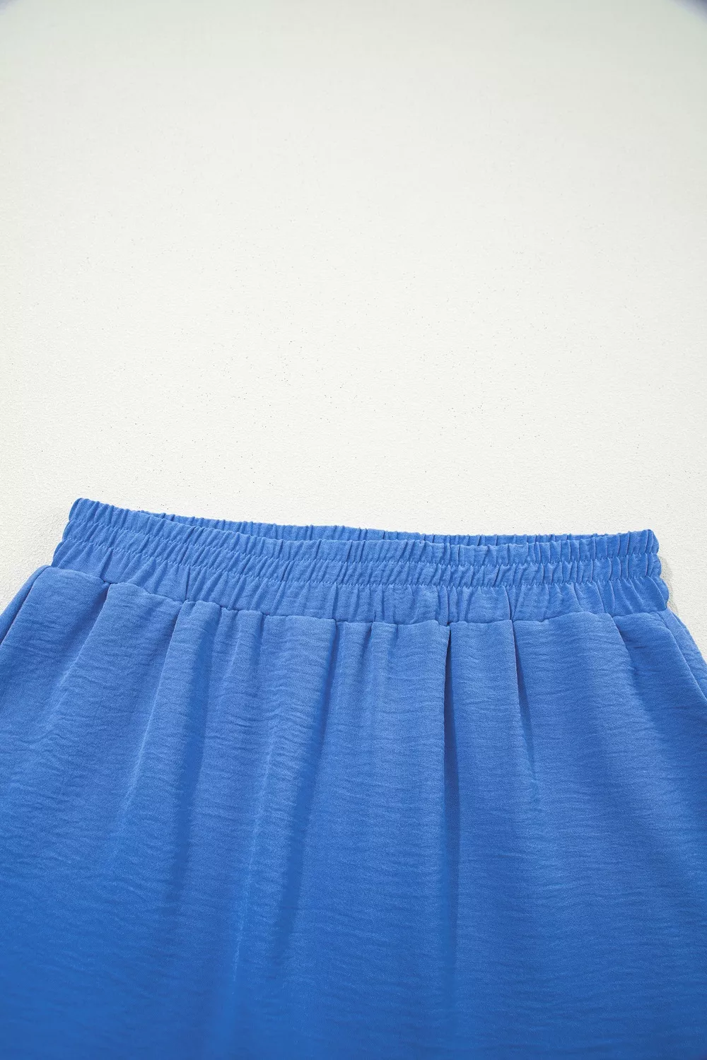 Casual Elastic Waist Flowy Shorts, image 6