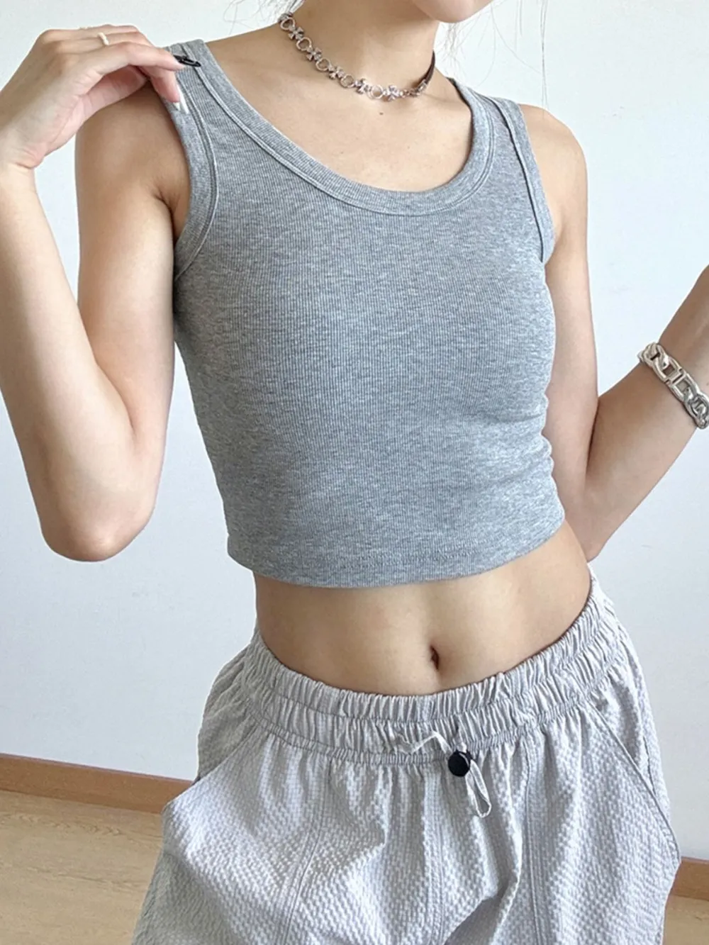 Ribbed Crop Tank Top, image 22