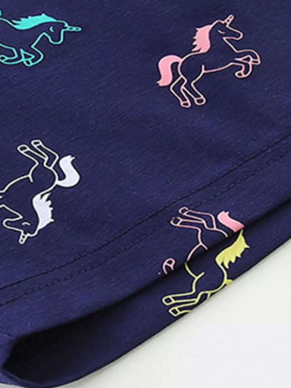Children's Unicorn Ice Cream Top & Shorts Set, image 6