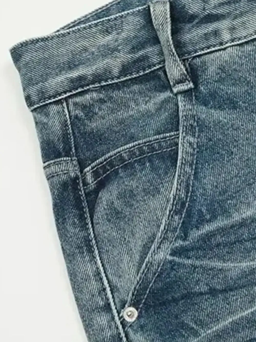 Men's Wide Leg Jeans, image 8