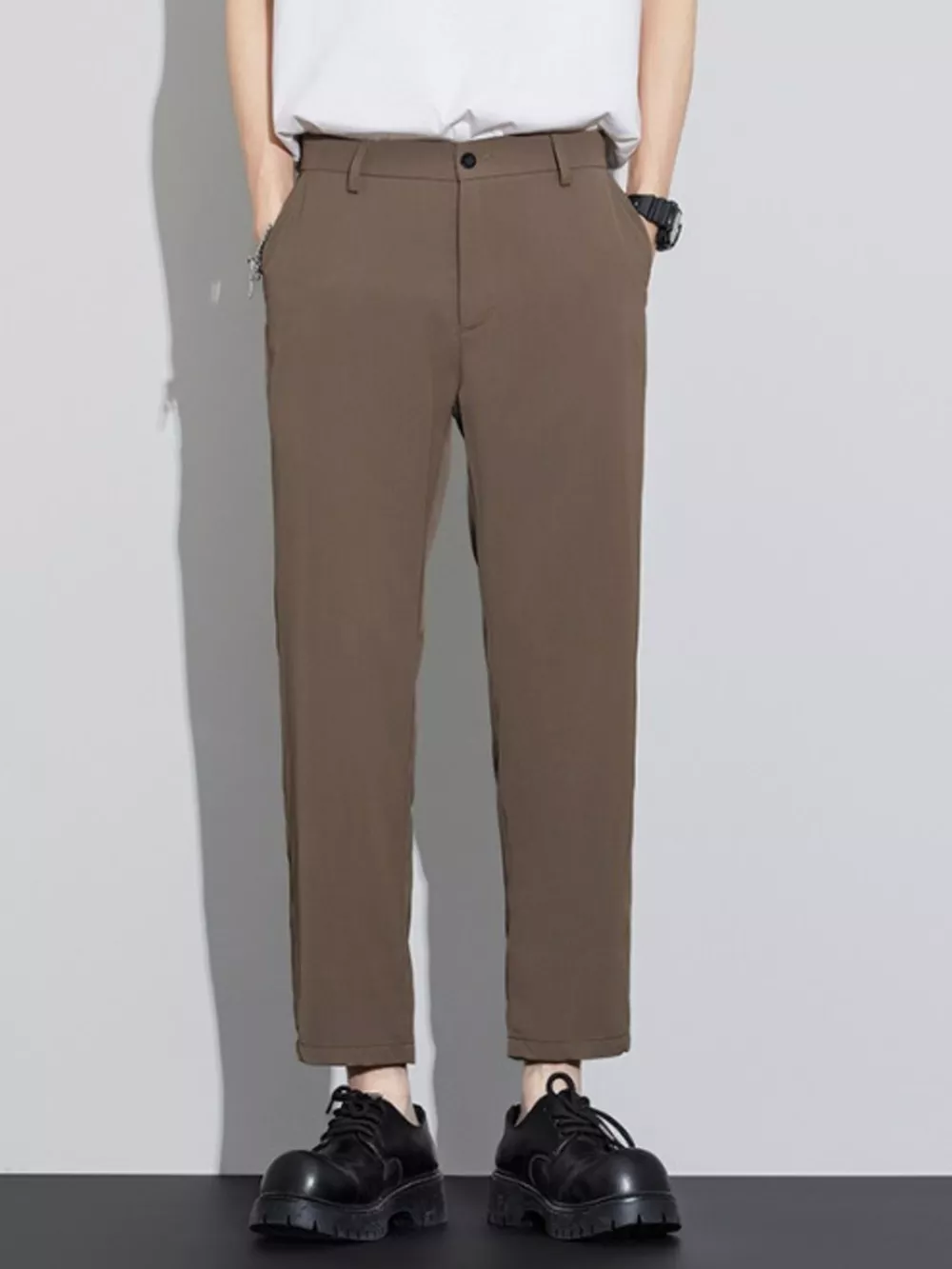 Men's Plus Size Straight Leg Casual Pants, image 7