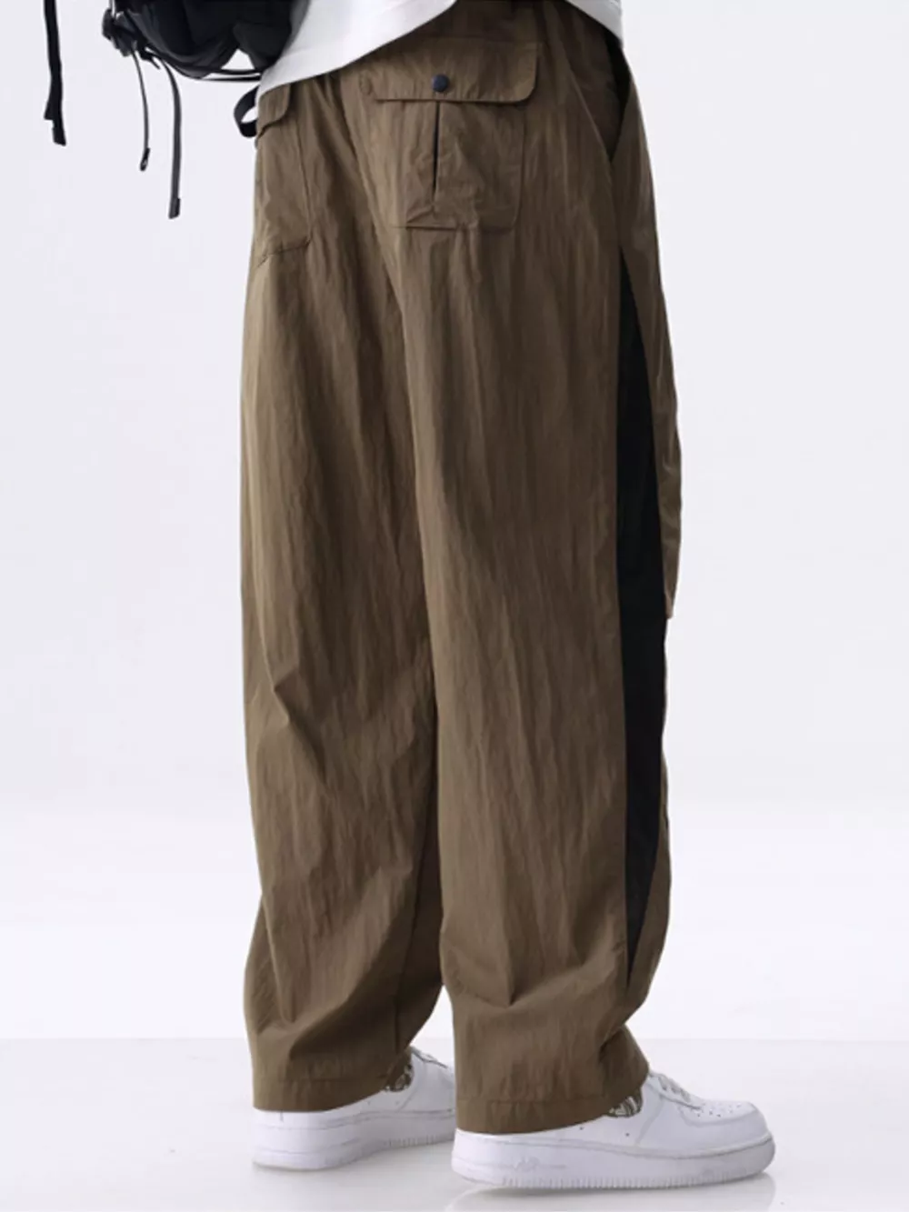 Men's Plus Size Wide Leg Pants, image 5