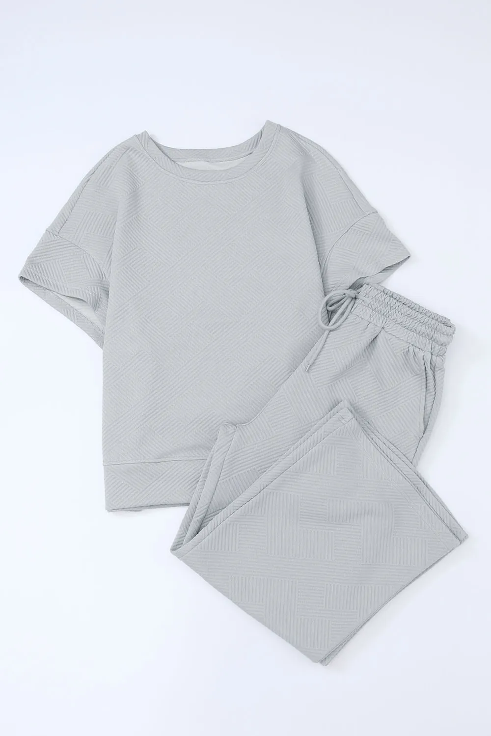 Short Sleeve Top and Pants Set, image 8