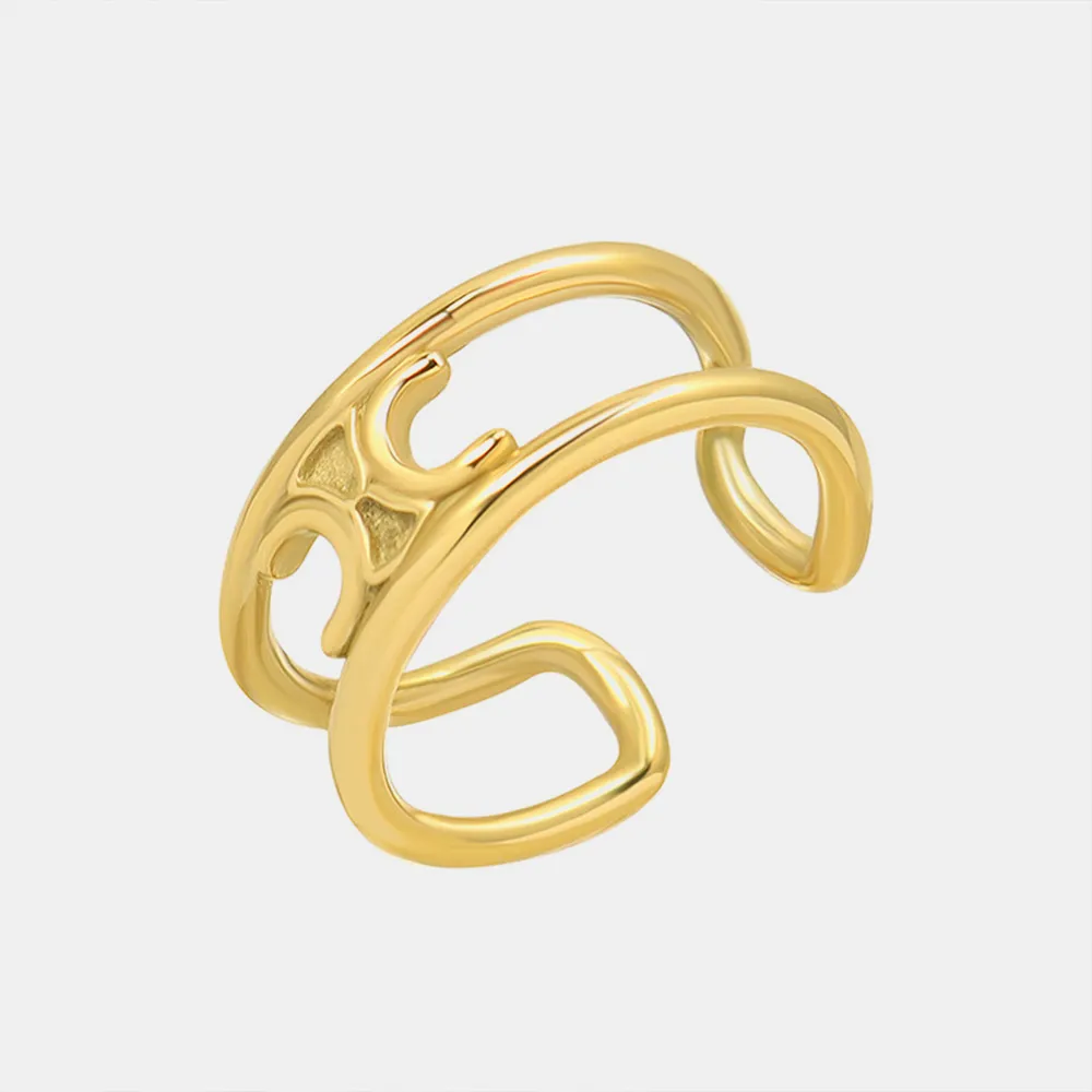 Titanium Steel Double-Layered Ring, image 5