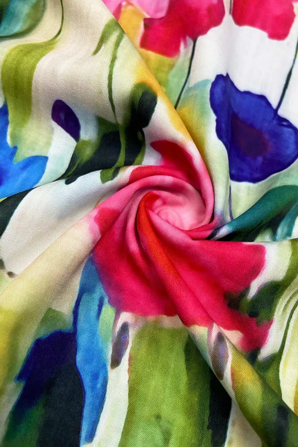 V-Neck Ruffle Sleeve Floral Print Mini Dress, image 5