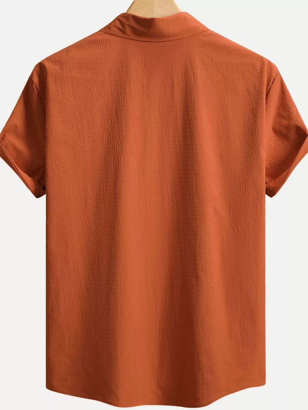 Men's Full Size Short-Sleeve Casual Shirt Plus Size, image 3