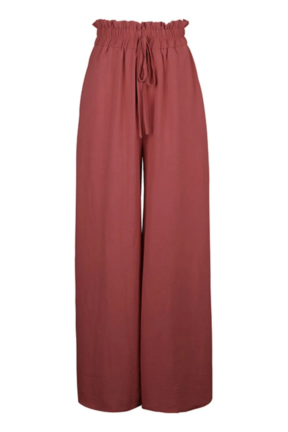 Frill Tied Wide Leg Pants, image 8
