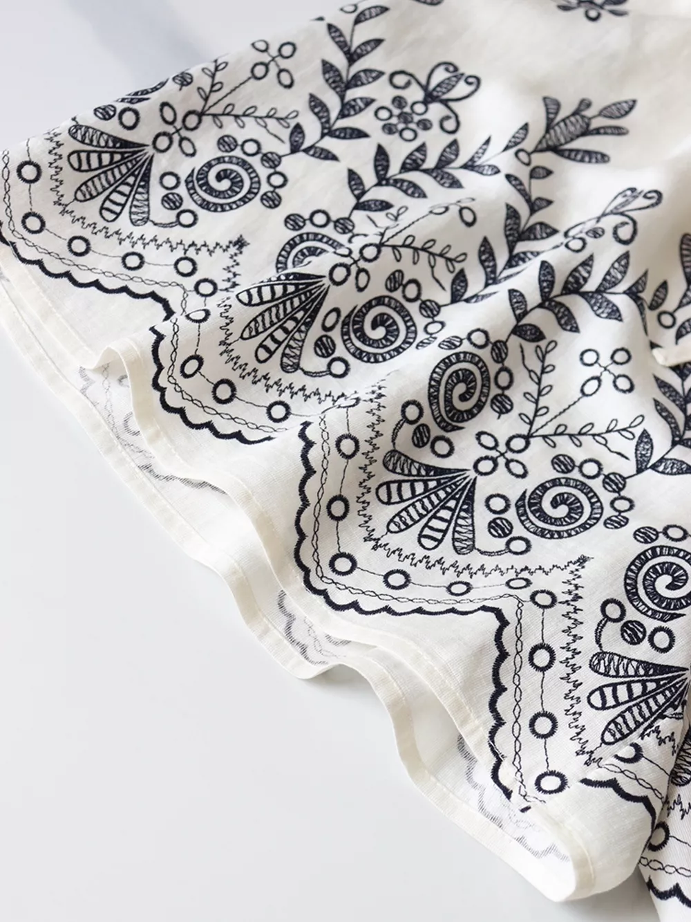 Printed Surplice Half Sleeve Romper, image 7