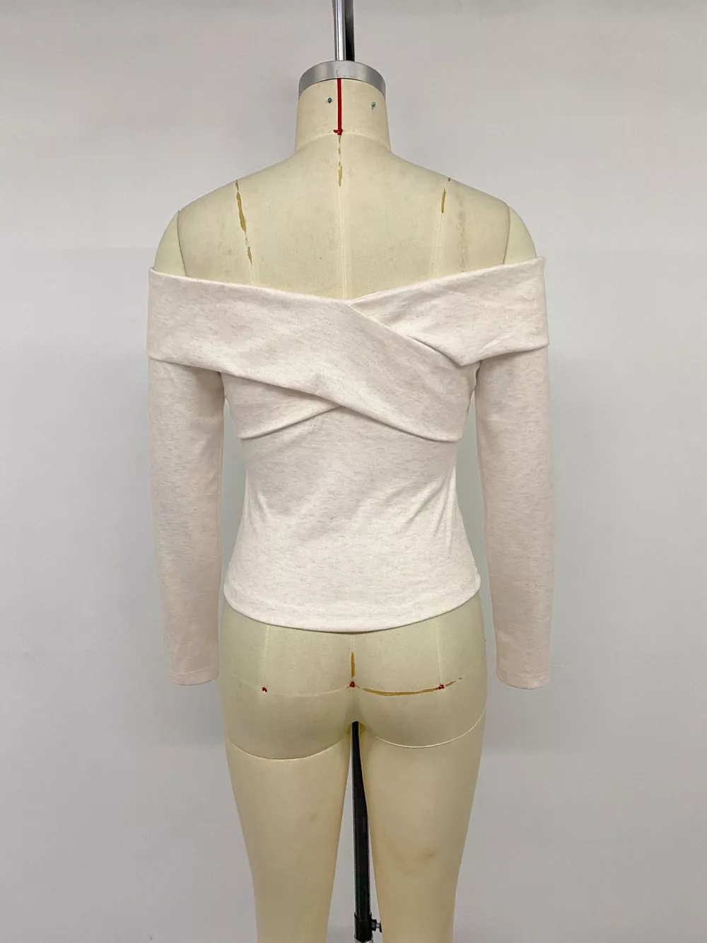 Crisscross Off-Shoulder Long Sleeve Top, image 10