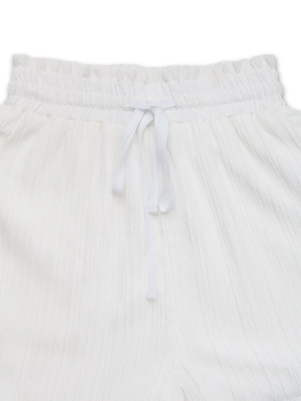 Frill Drawstring Shorts with Pockets, image 6