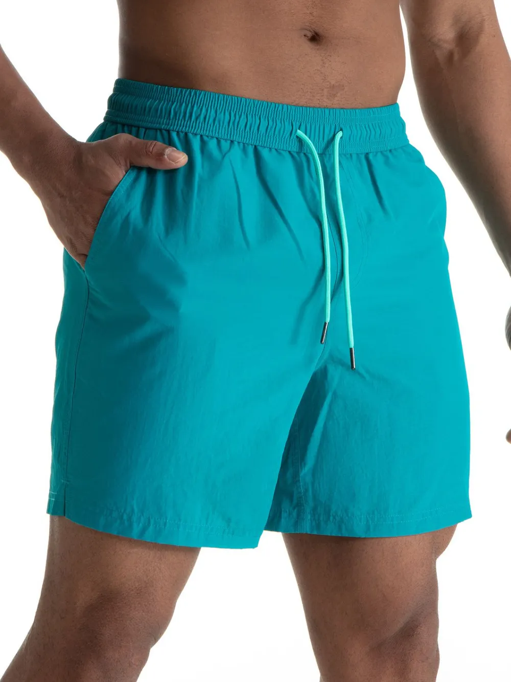 Men's Plus Size Drawstring Shorts with Pockets, image 4