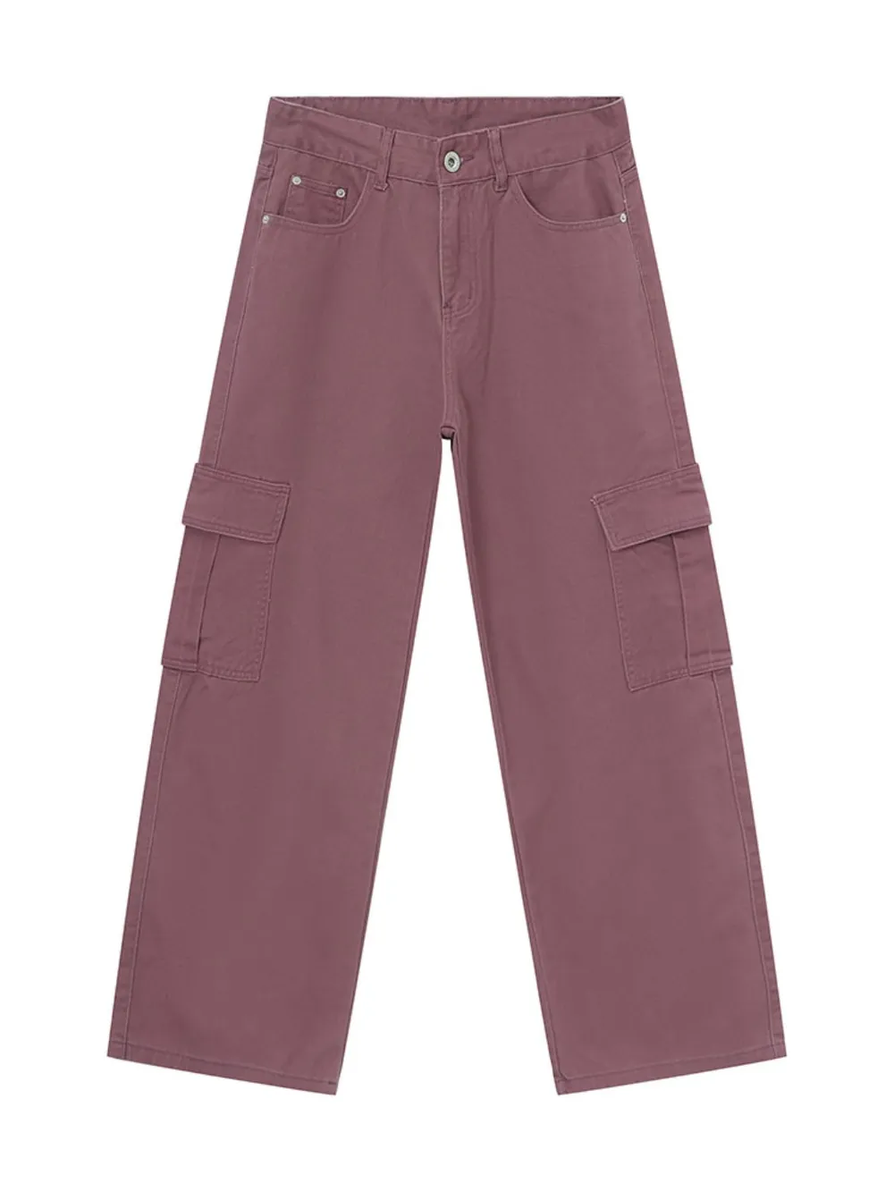 Wide Leg Cargo Jeans, image 9