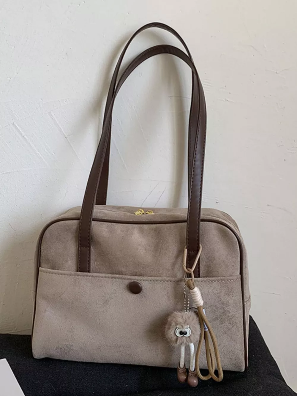Vintage Handbag with Charm, image 4