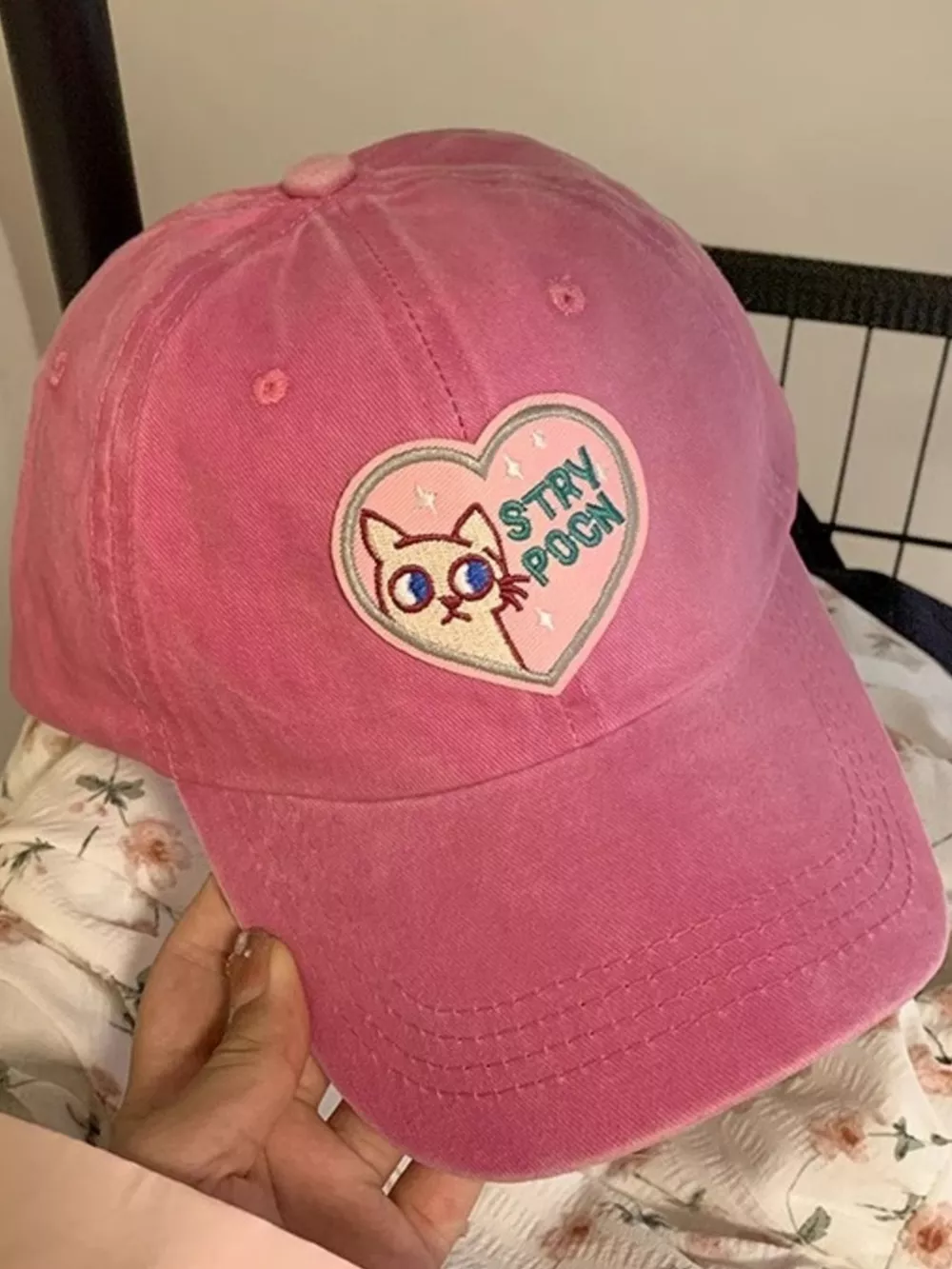 Heart Cat Baseball Cap, image 6