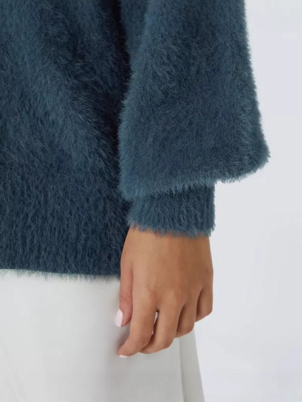 Cozy Knit Button-Down Cardigan, image 4