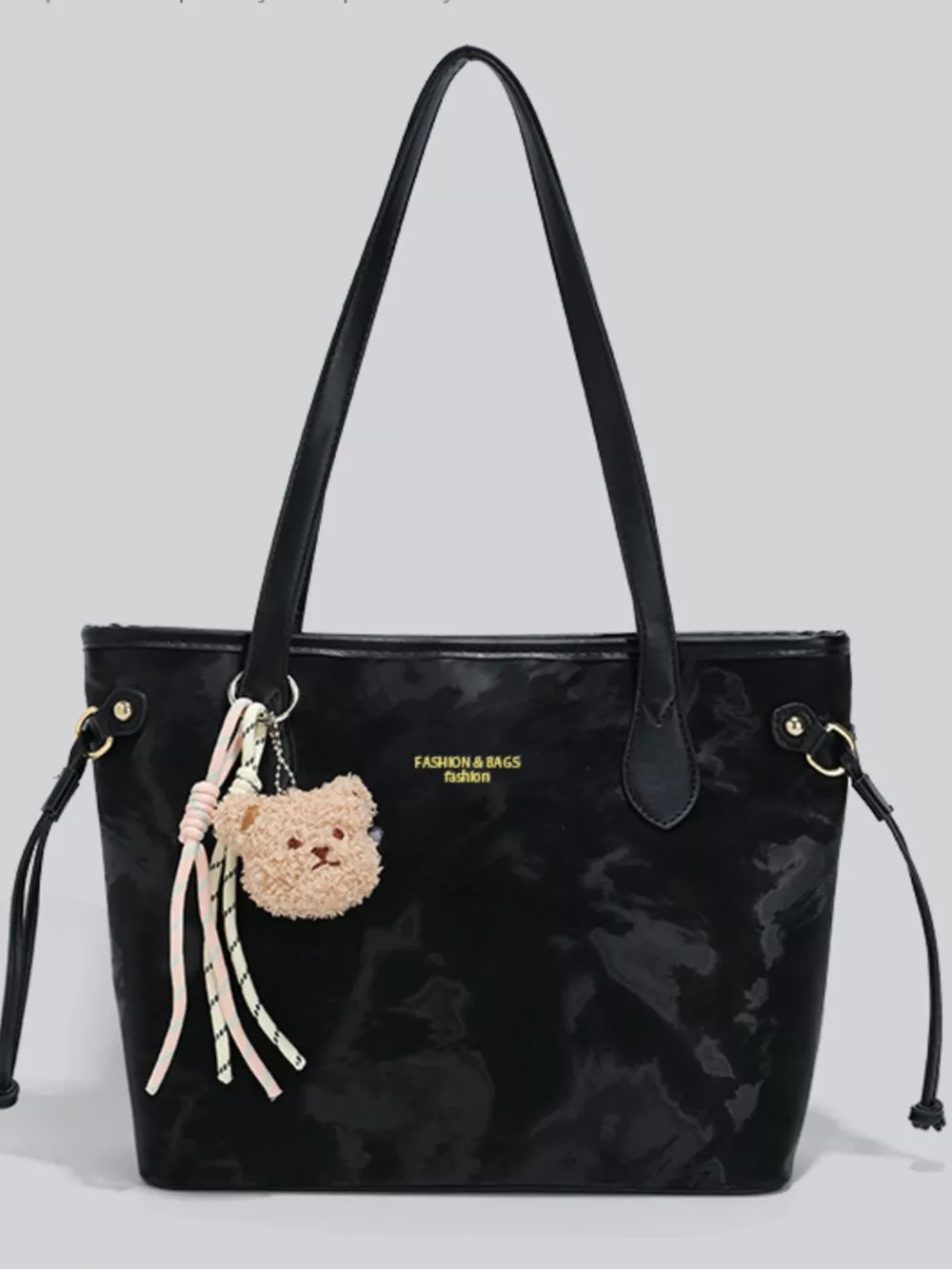 Bear Charm Shoulder Bag, image 3