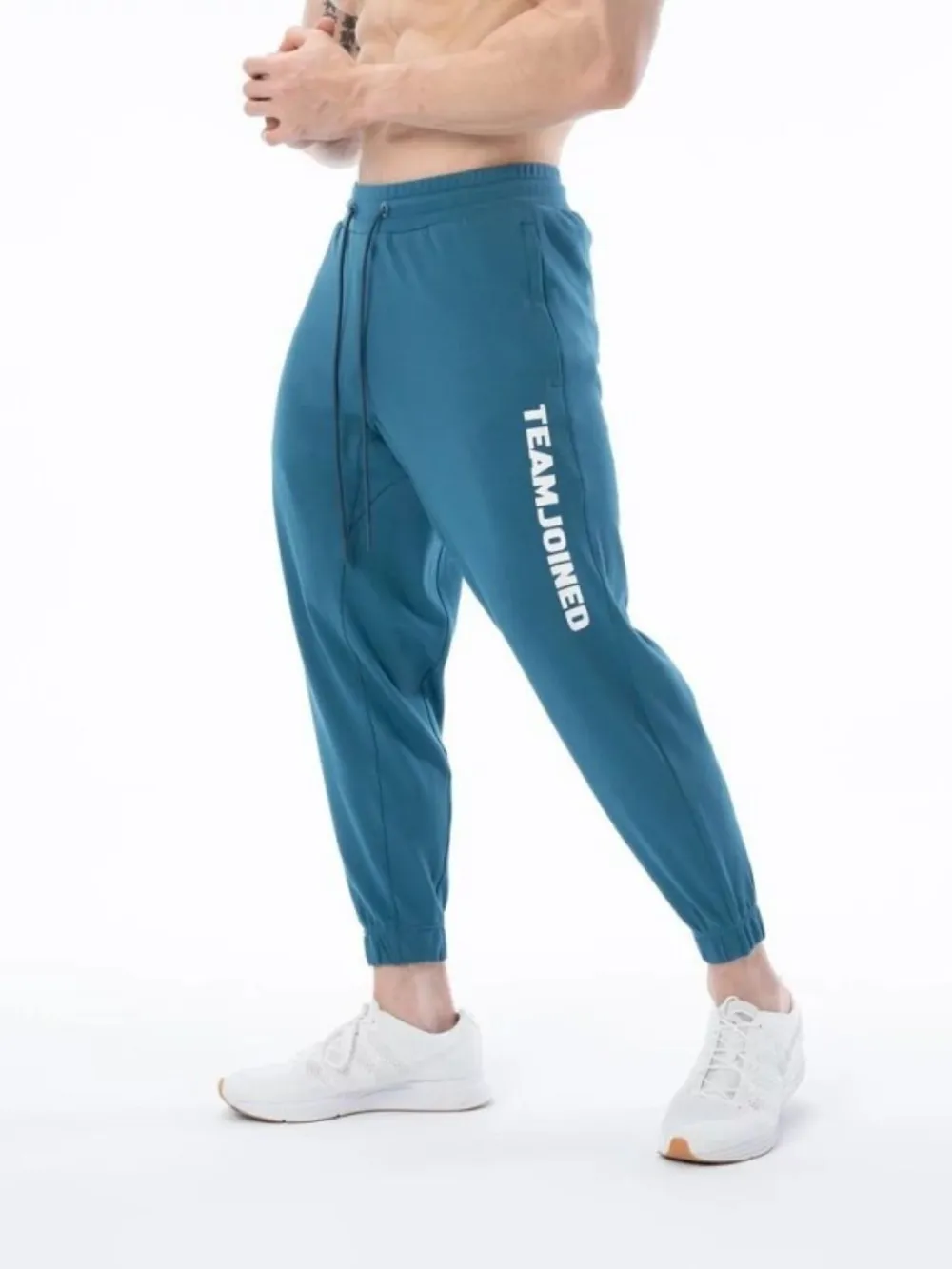 Men's Plus Size Drawstring Active Joggers, image 6