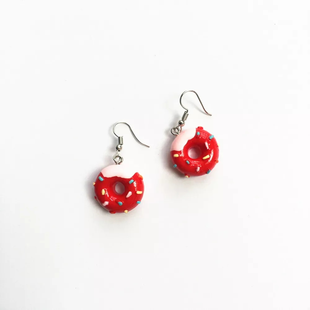 Donut Dangle Earrings, image 5