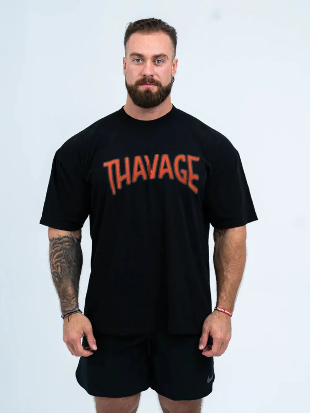 Men's Plus Size Round Neck Half Sleeve T-Shirt