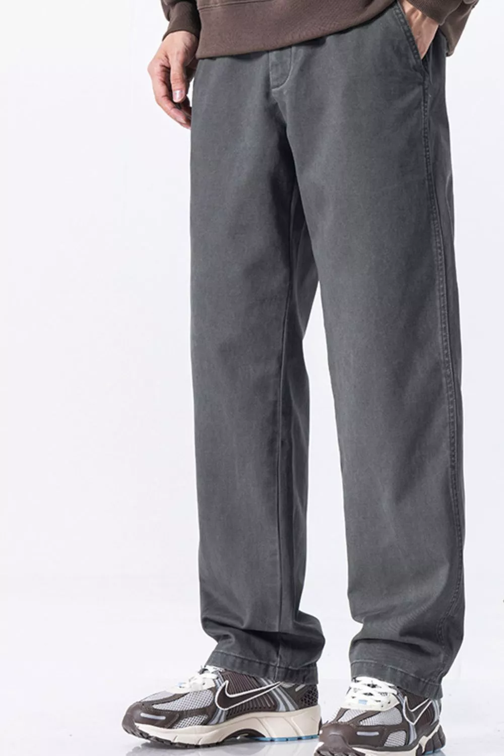 Men's Plus Size Wide Leg Pants, image 9