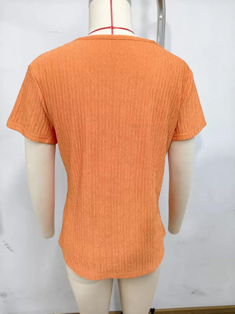 Textured Short Sleeve Top, image 4