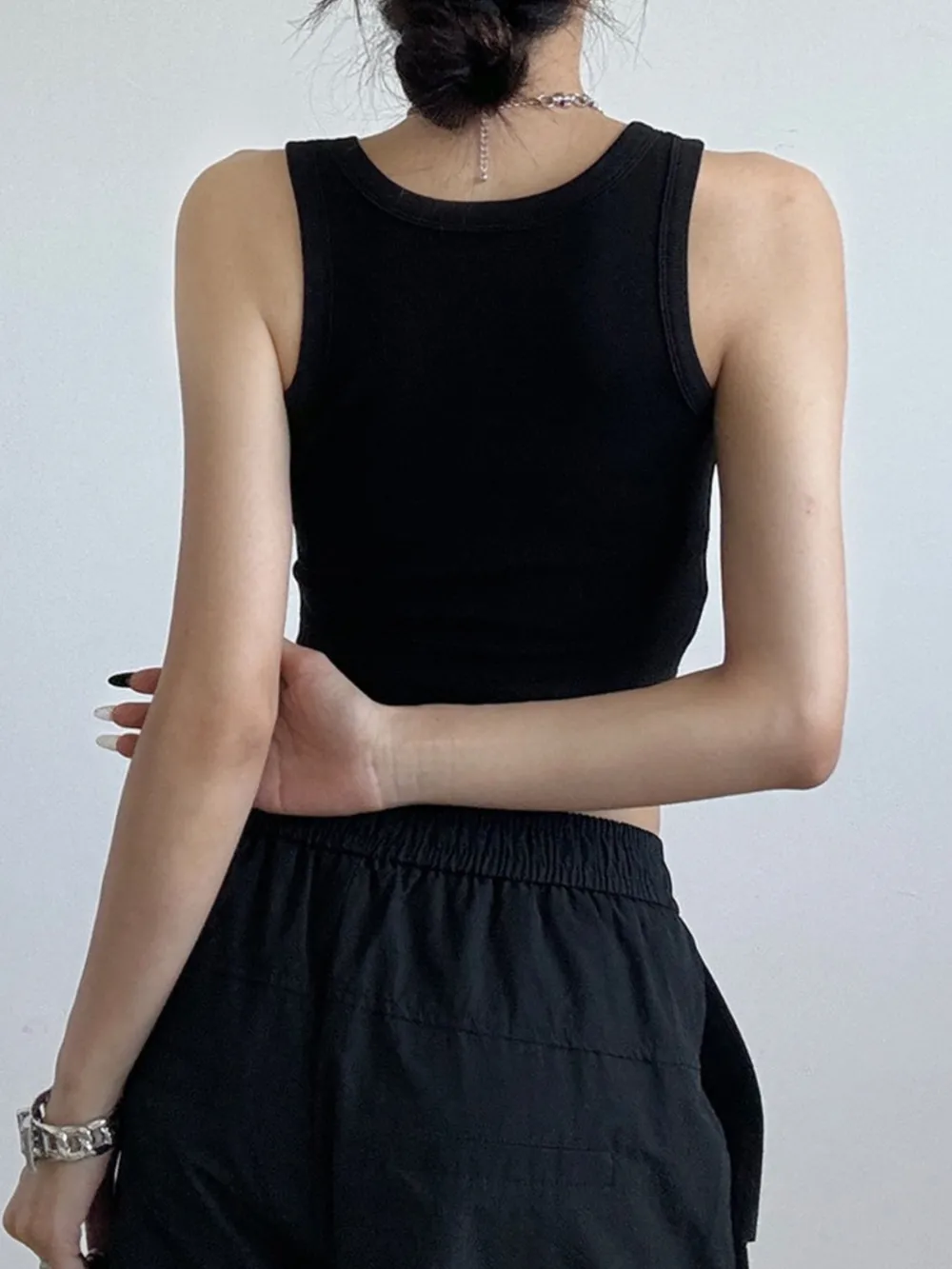 Ribbed Crop Tank Top, image 9