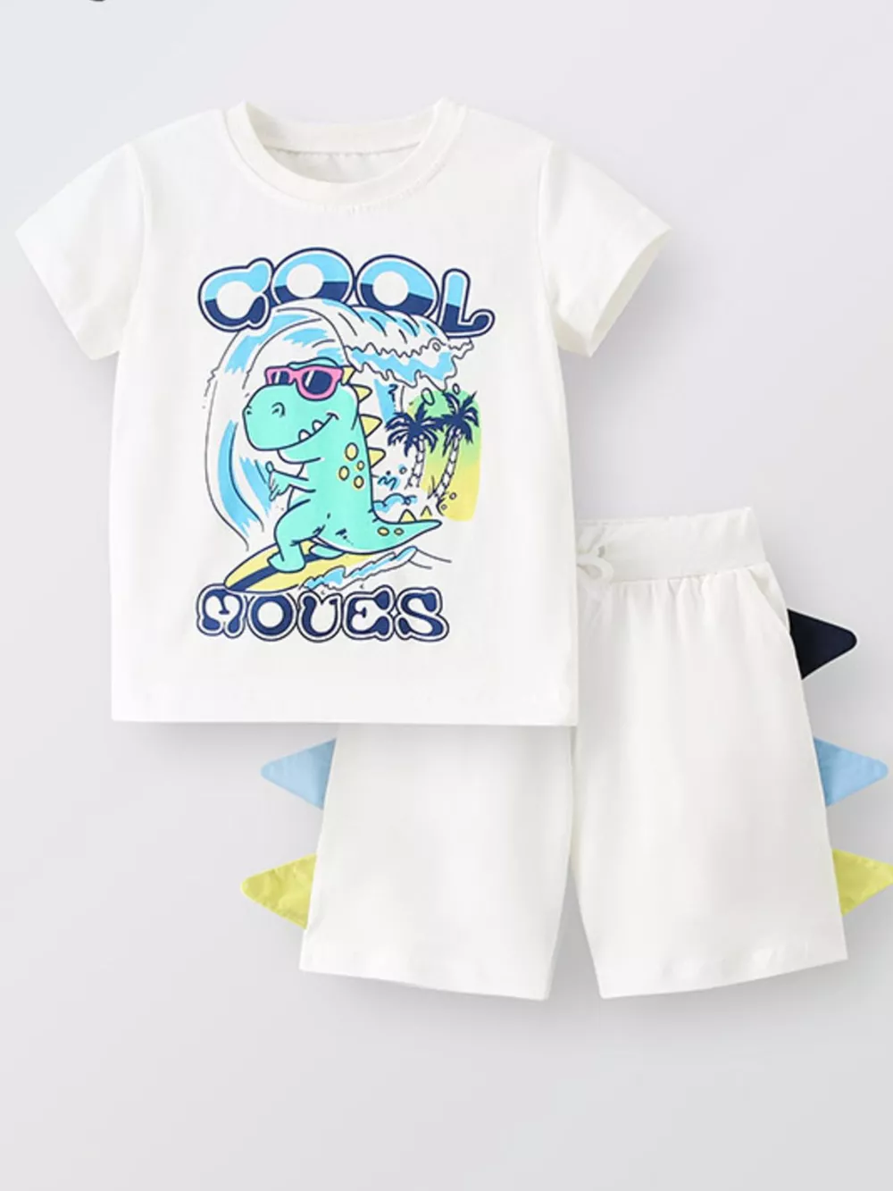 Children's Dinosaur Tee and Shorts Set, image 2