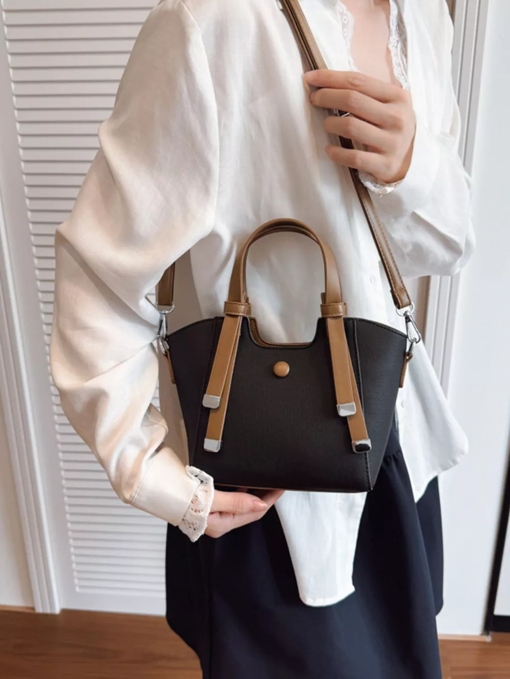 Adjustable Strap Crossbody Bag, image 12