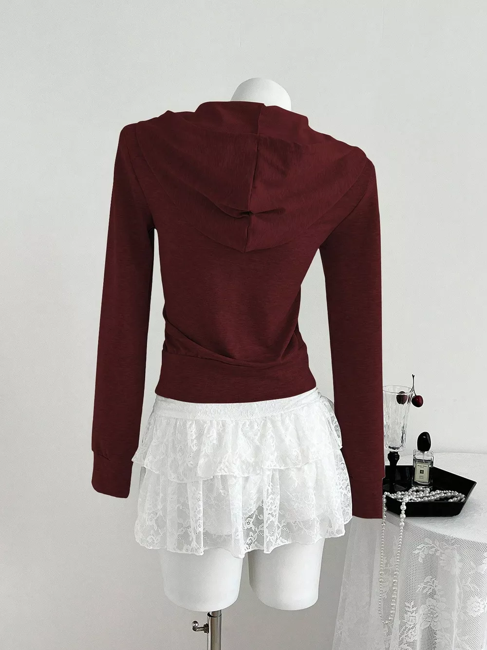 Zip Up Long Sleeve Hoodie, image 5