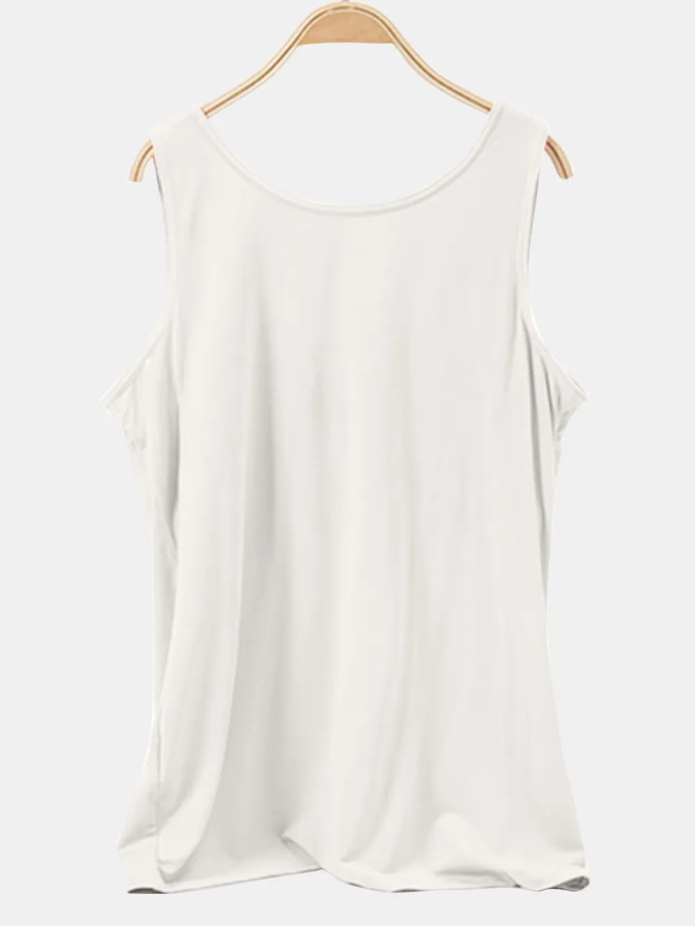 Scoop Neck Wide Strap Tank, image 14