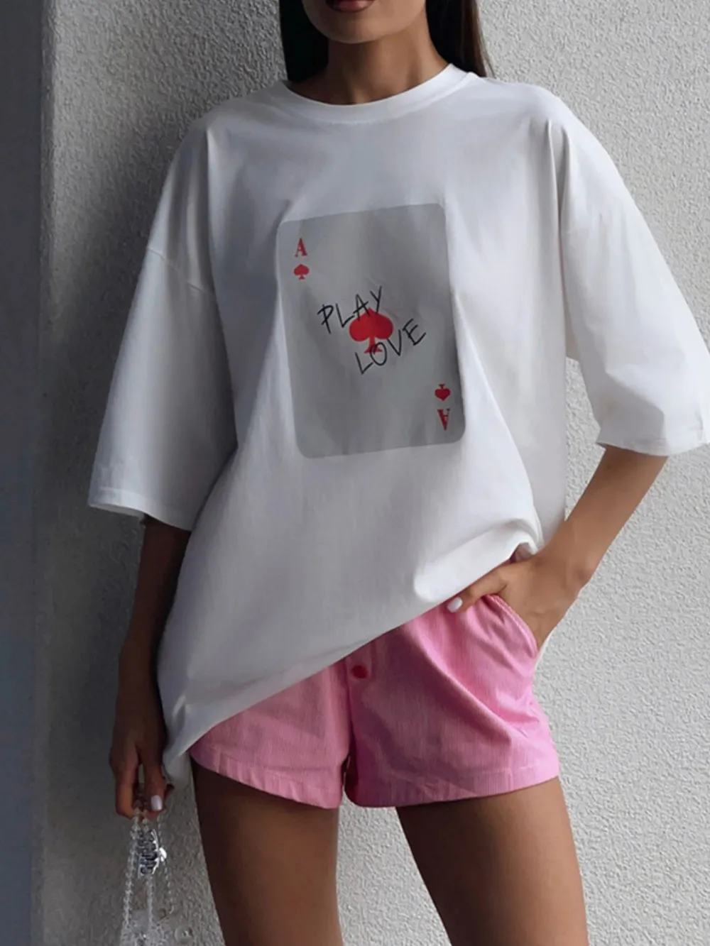Graphic Round Neck Half Sleeve T-Shirt, image 7
